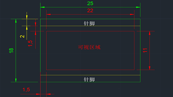 液晶屏中隐藏的一些尺寸参数